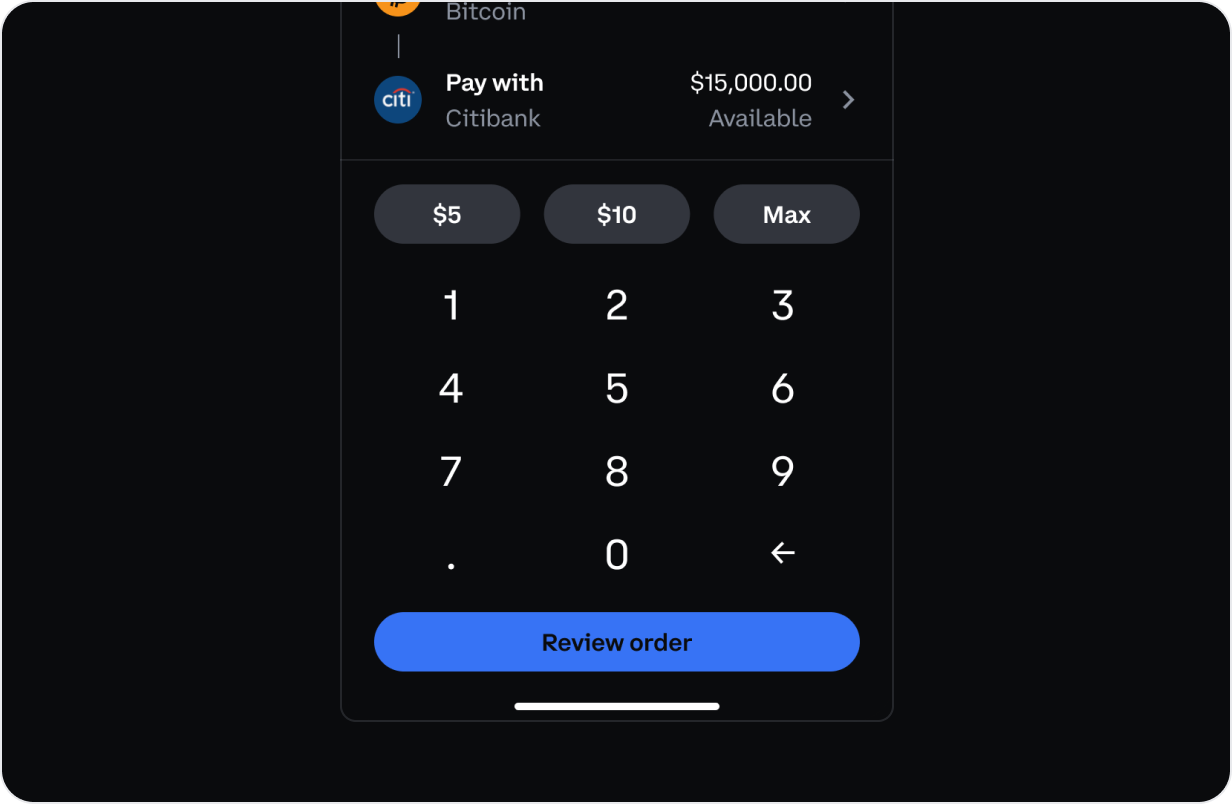 Transactional Numpad
